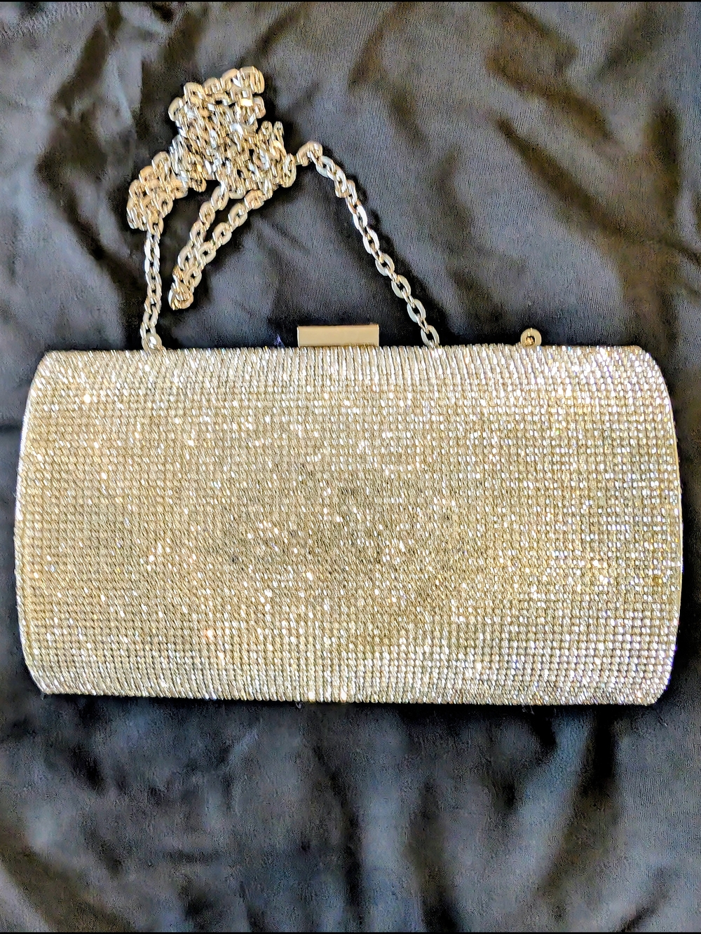 ​INC International Concepts Rhinestone Shimmer Clutch – CB